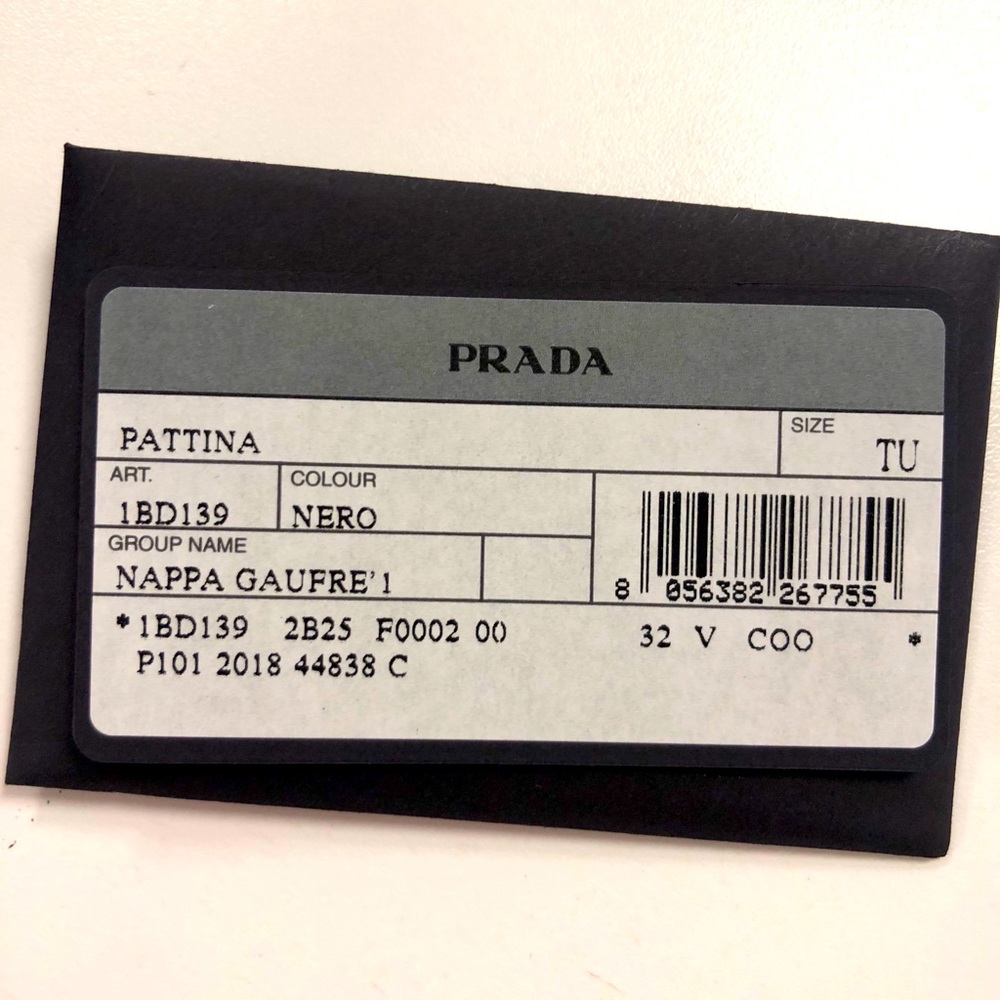 Prada Women's Pattina Nappa Crossbody Handbag - Picture 4 of 6